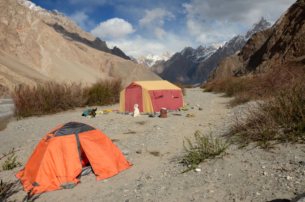 20 River Junction Camp 3824m Just Before The Sarpo Laggo Valley In The Shaksgam Valley Looking East On Trek To K2 North Face In China
